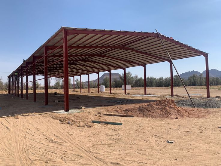 Estrutura metálica comercial